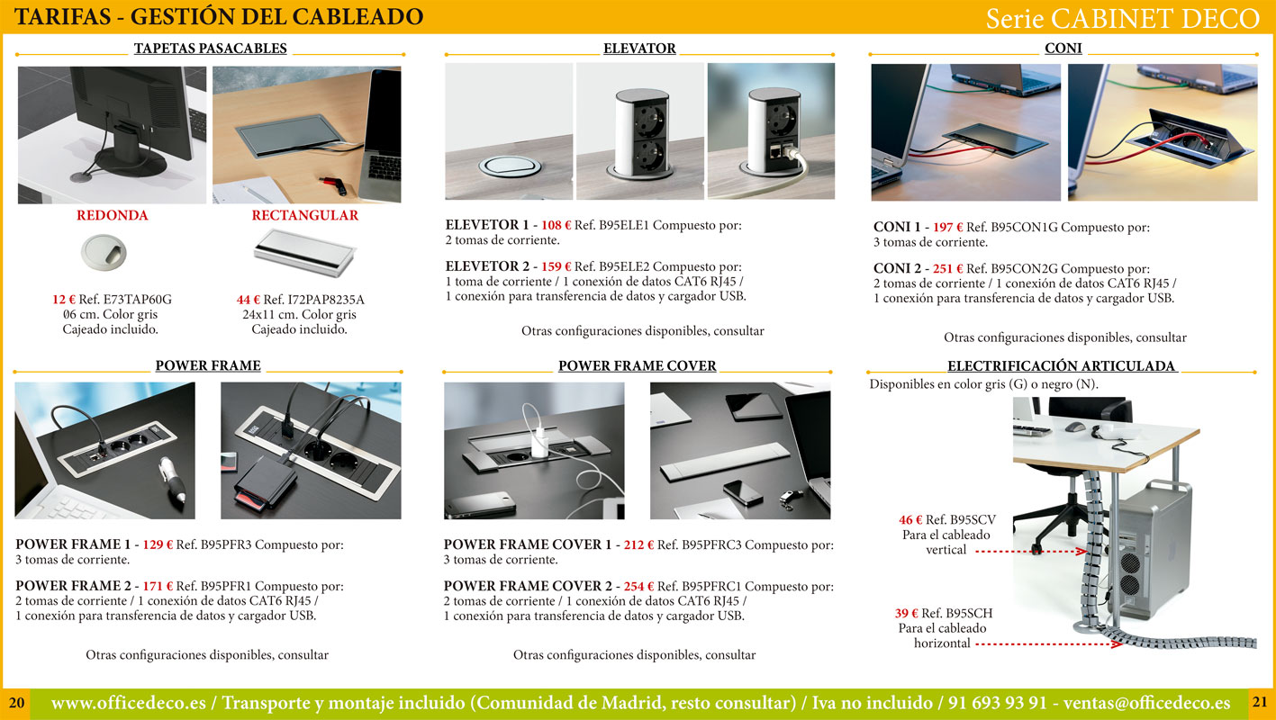 operativos-CABINET-DECO-10 Muebles de oficina operativos serie Cabinet Deco