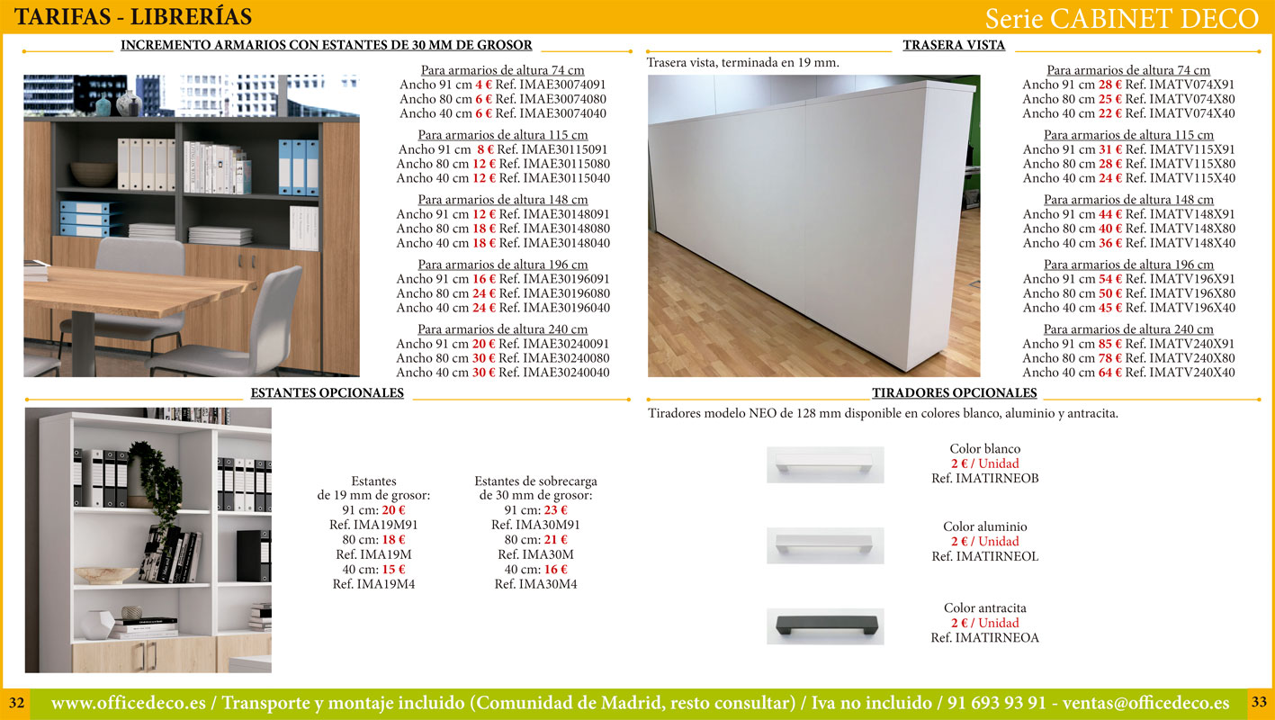 operativos-CABINET-DECO-16 Muebles de oficina operativos serie Cabinet Deco