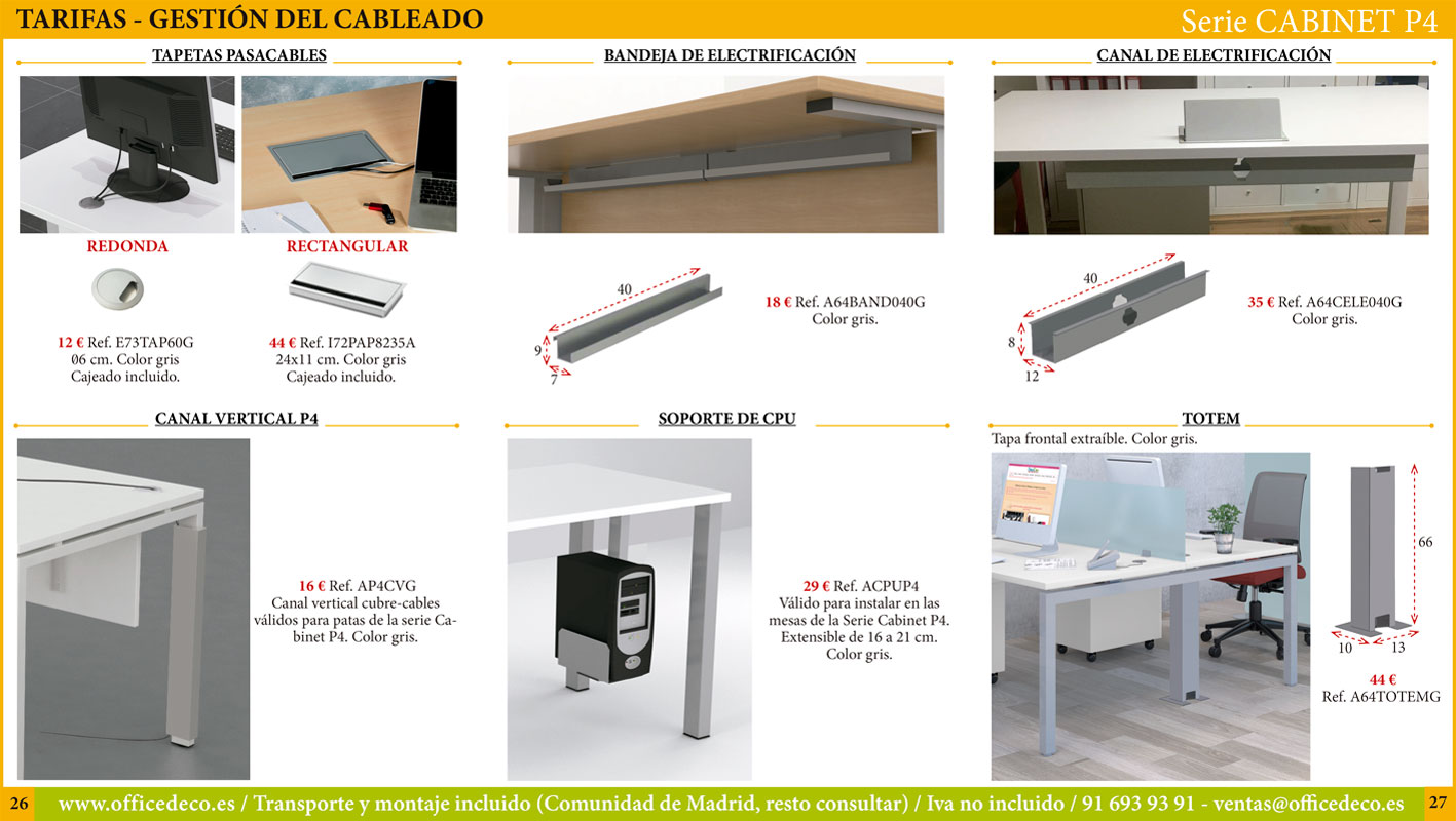 operativos-CABINET-P4-13 Muebles de oficina operativos serie Cabinet P4
