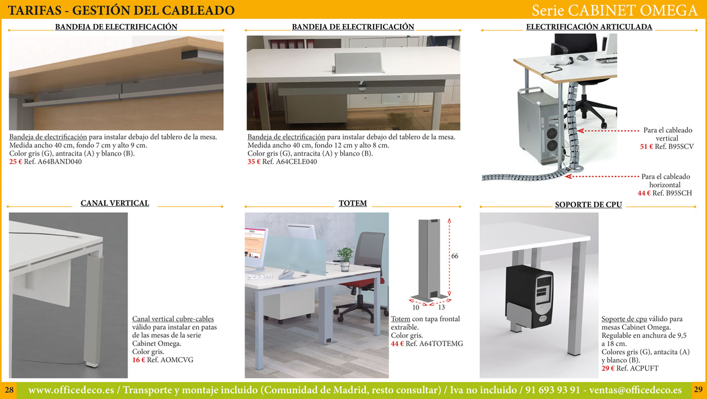 operativos-CABINET-OMEGA-14 Muebles de oficina operativos serie Cabinet Omega
