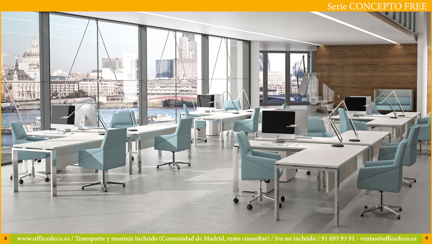 direccion-concepto-free-4 Mesas de oficina para dirección serie Concepto Free