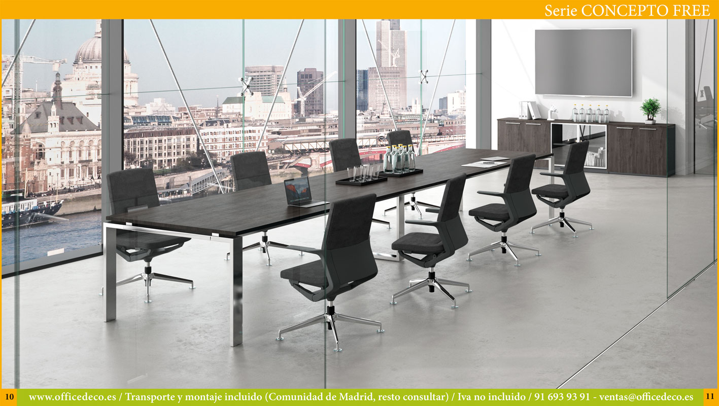 direccion-concepto-free-5 Mesas de oficina para dirección serie Concepto Free