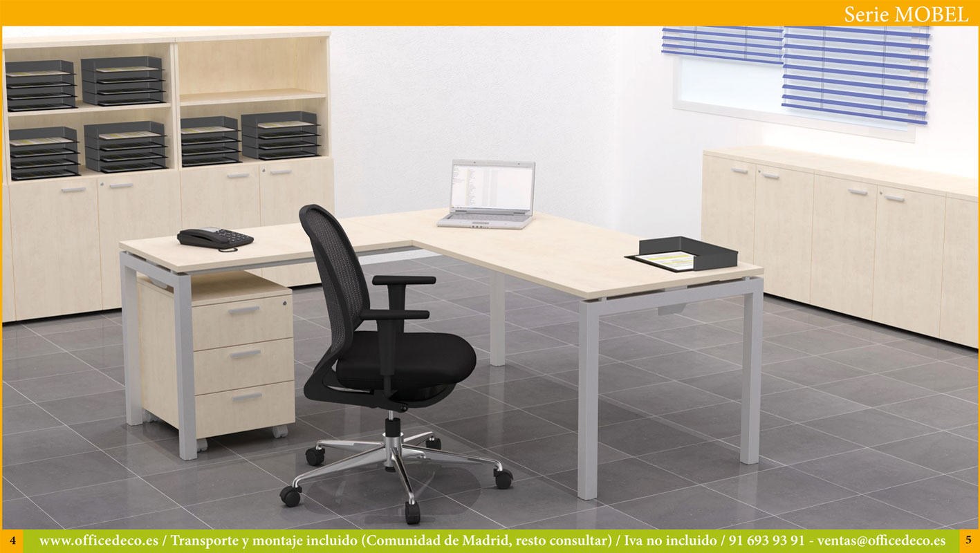 muebles de oficina operativos serie Mobel