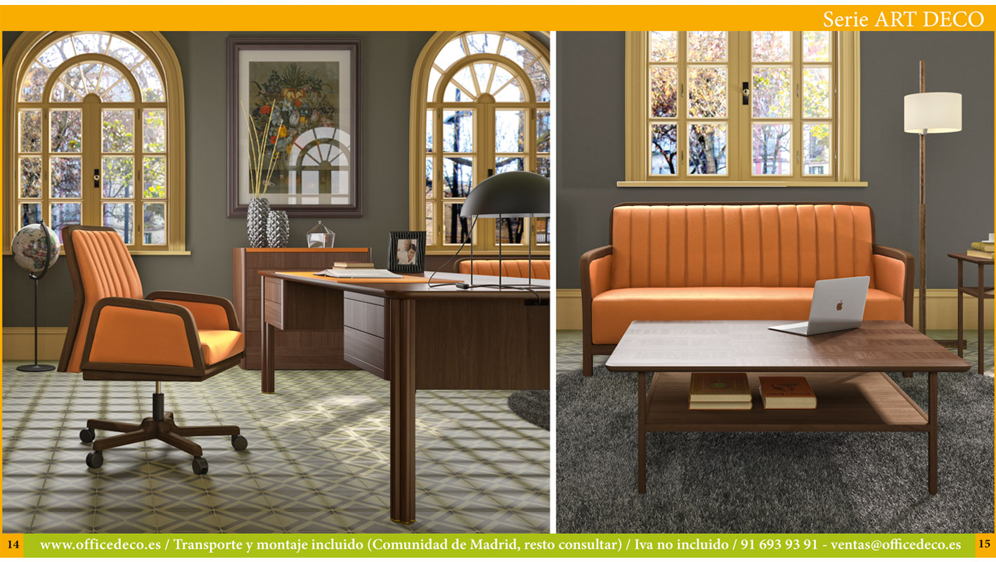 direccion-artdeco-7 Muebles de oficina Clásicos seria Art Deco