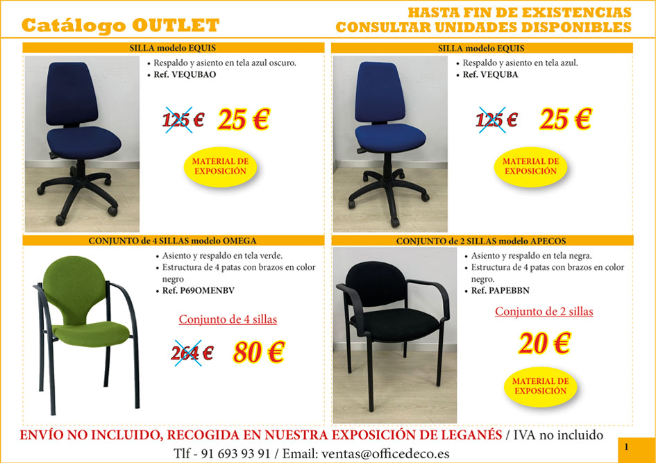 outlet-pagina-1 Zona Outlet. Muebles y sillas de oficina outlet