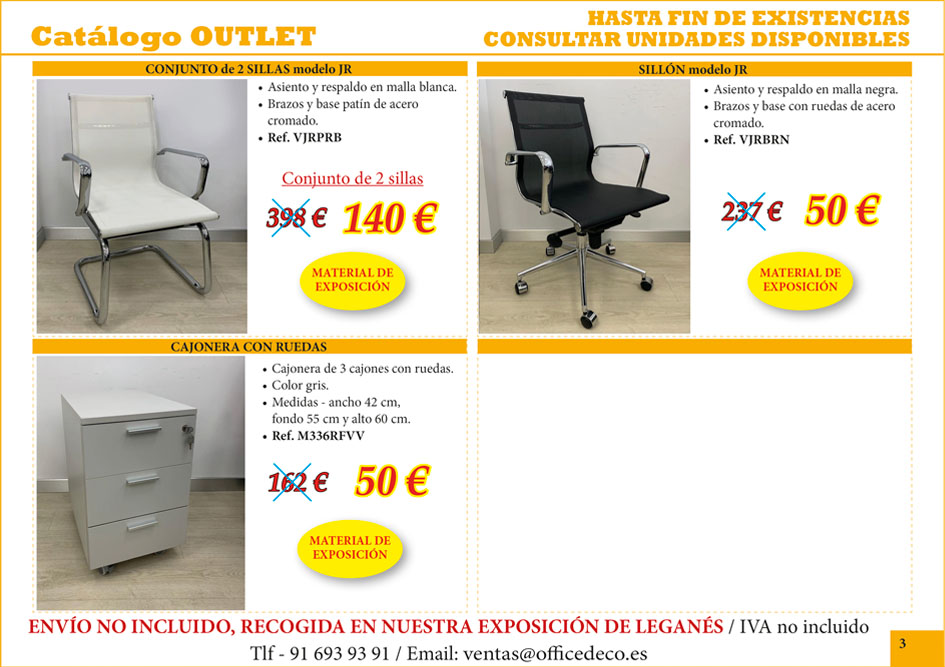 outlet-pagina-3 Zona Outlet. Muebles y sillas de oficina outlet