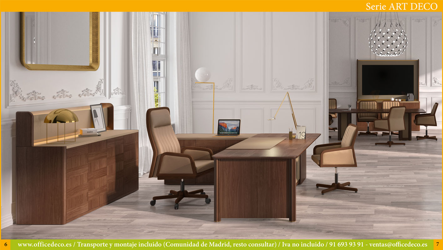 direccion-artdeco-3 Muebles de oficina Clásicos seria Art Deco