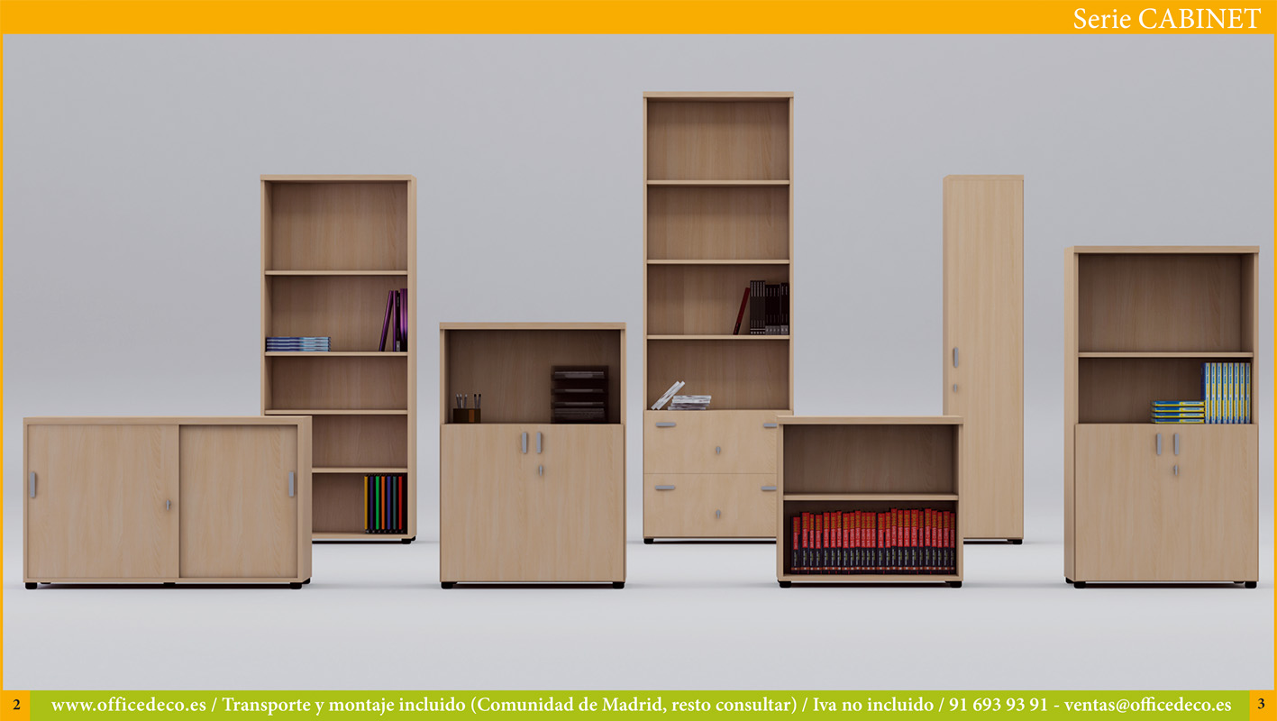 librerias-CABINET-1 Librerías de oficina serie Cabinet