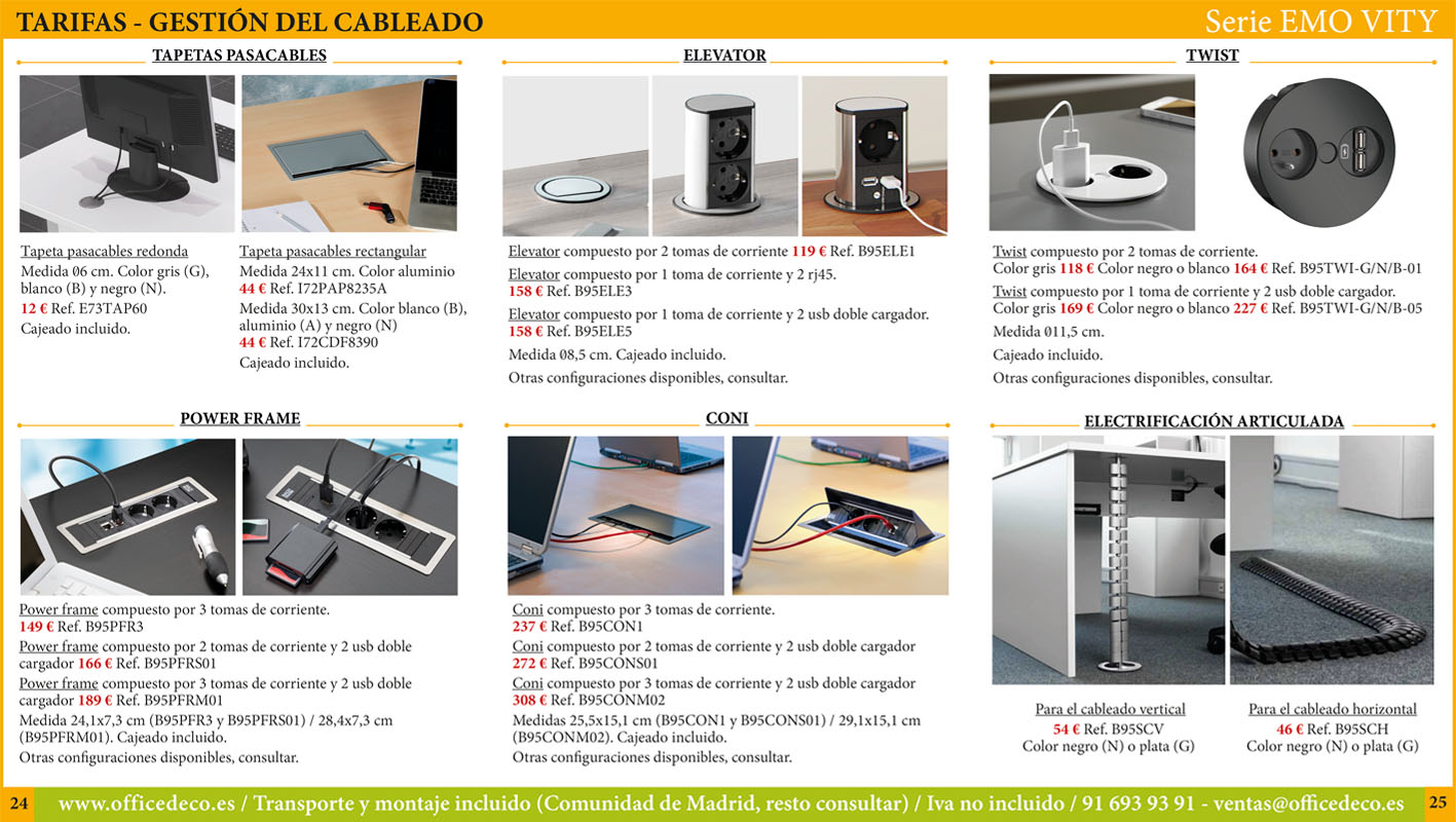 Mesa de oficina elevable Emo-Vity de Emobok - La Oficina Online