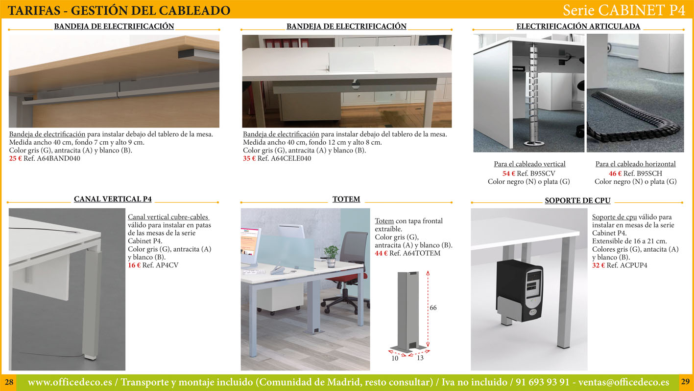 operativos-CABINET-P4-14 Muebles de oficina operativos serie Cabinet P4