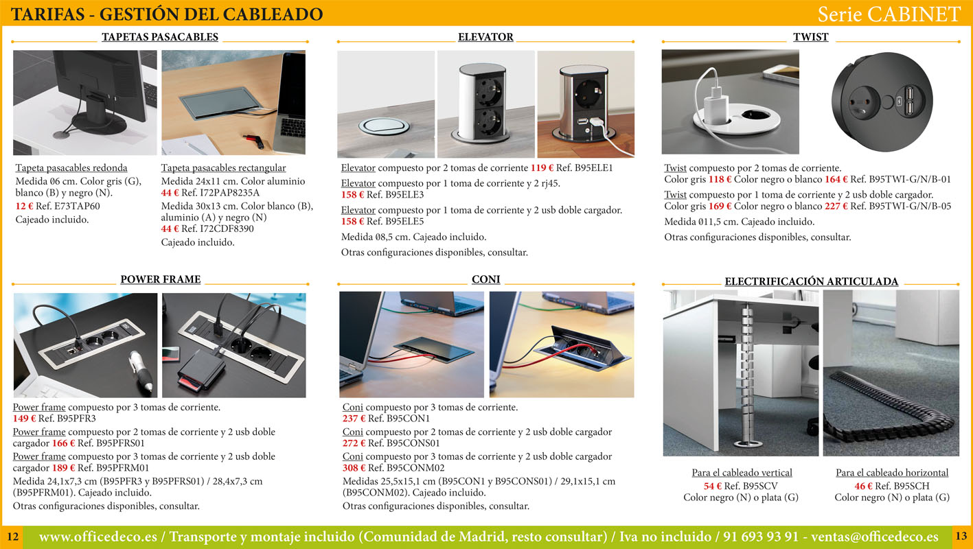 ponencia-cabinet-6 Mesas Ponencia Serie Cabinet