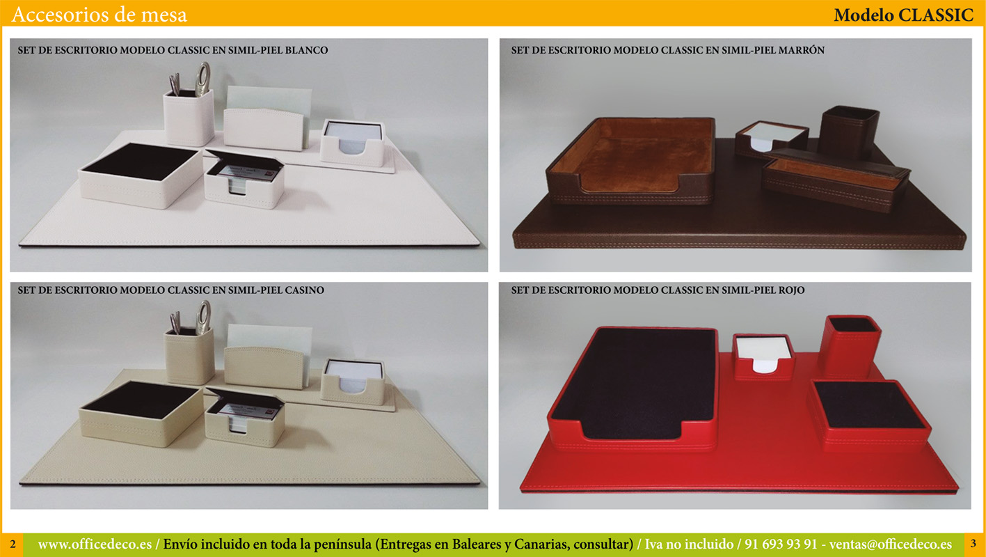 Accesorios de mesa. Complementos de mesas oficina OfficeDeco