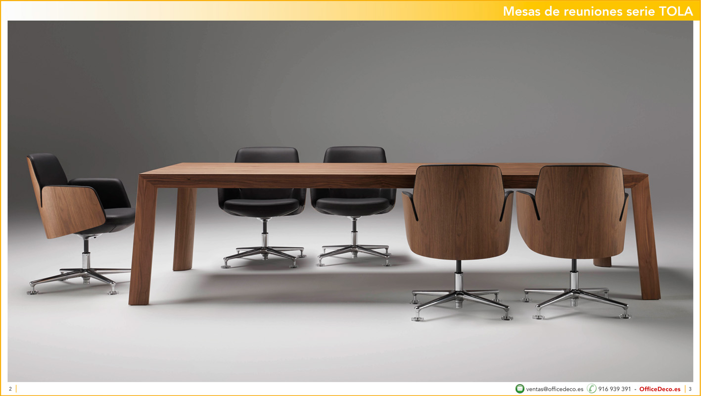 juntas tola 1 | OfficeDeco mesas de juntas serie tola