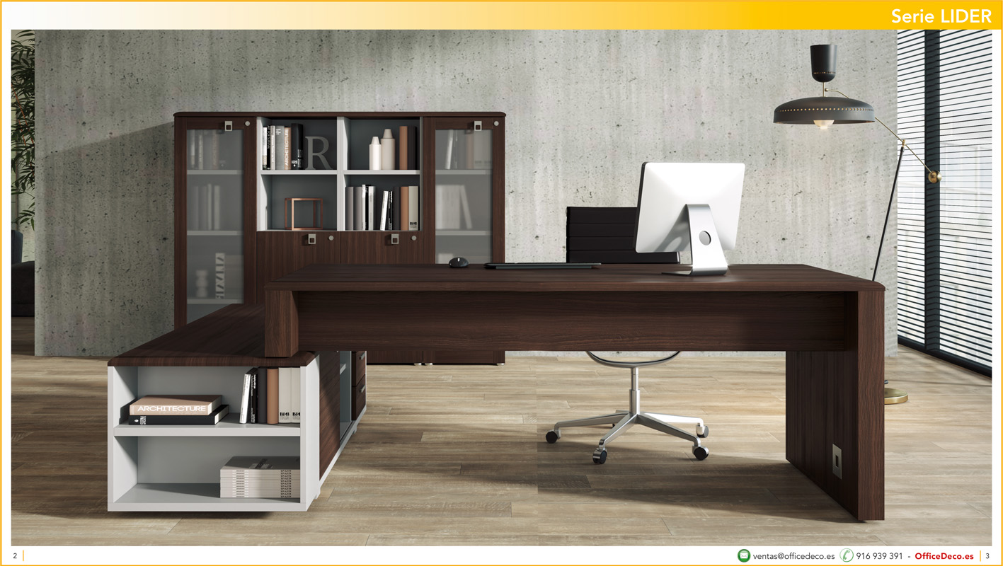 direccionlider1 | OfficeDeco Muebles de oficina para dirección serie Lider