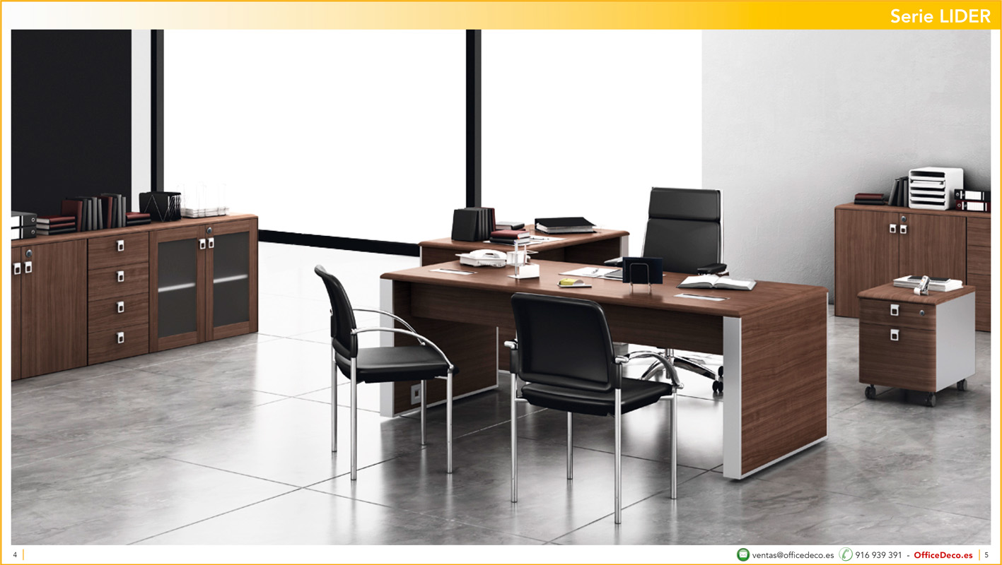 direccionlider2 | OfficeDeco Muebles de oficina para dirección serie Lider