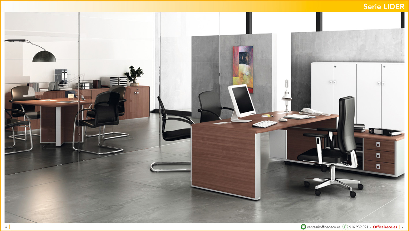 direccionlider3 | OfficeDeco Muebles de oficina para dirección serie Lider
