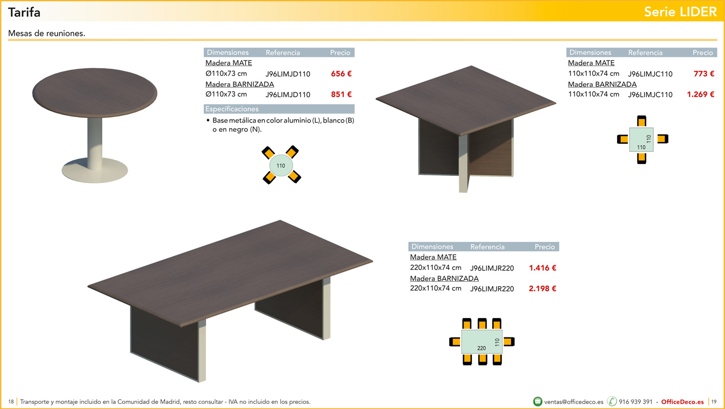 direccionlider9 | OfficeDeco Muebles de oficina para dirección serie Lider