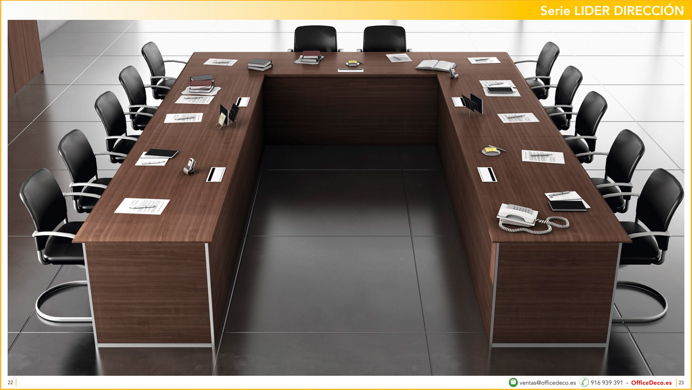 juntaslider11 | OfficeDeco Mesas de juntas Lider