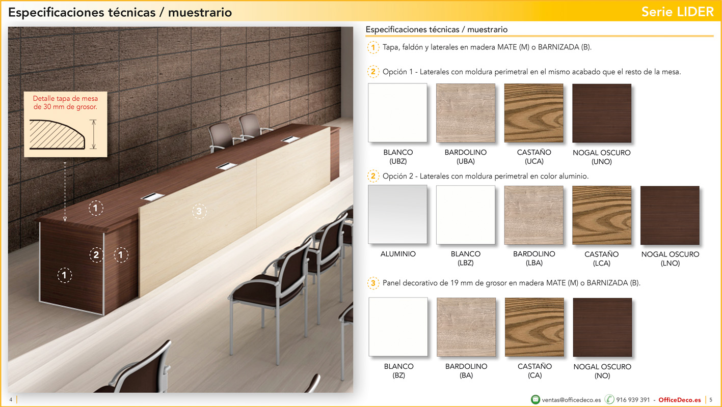 juntasponencia2 | OfficeDeco mesas de conferencias y ponencias serie lider