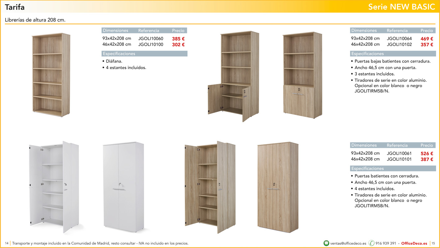 mostradoresNEWBASIC7 | OfficeDeco Mostradores y recepciones serie New Basic