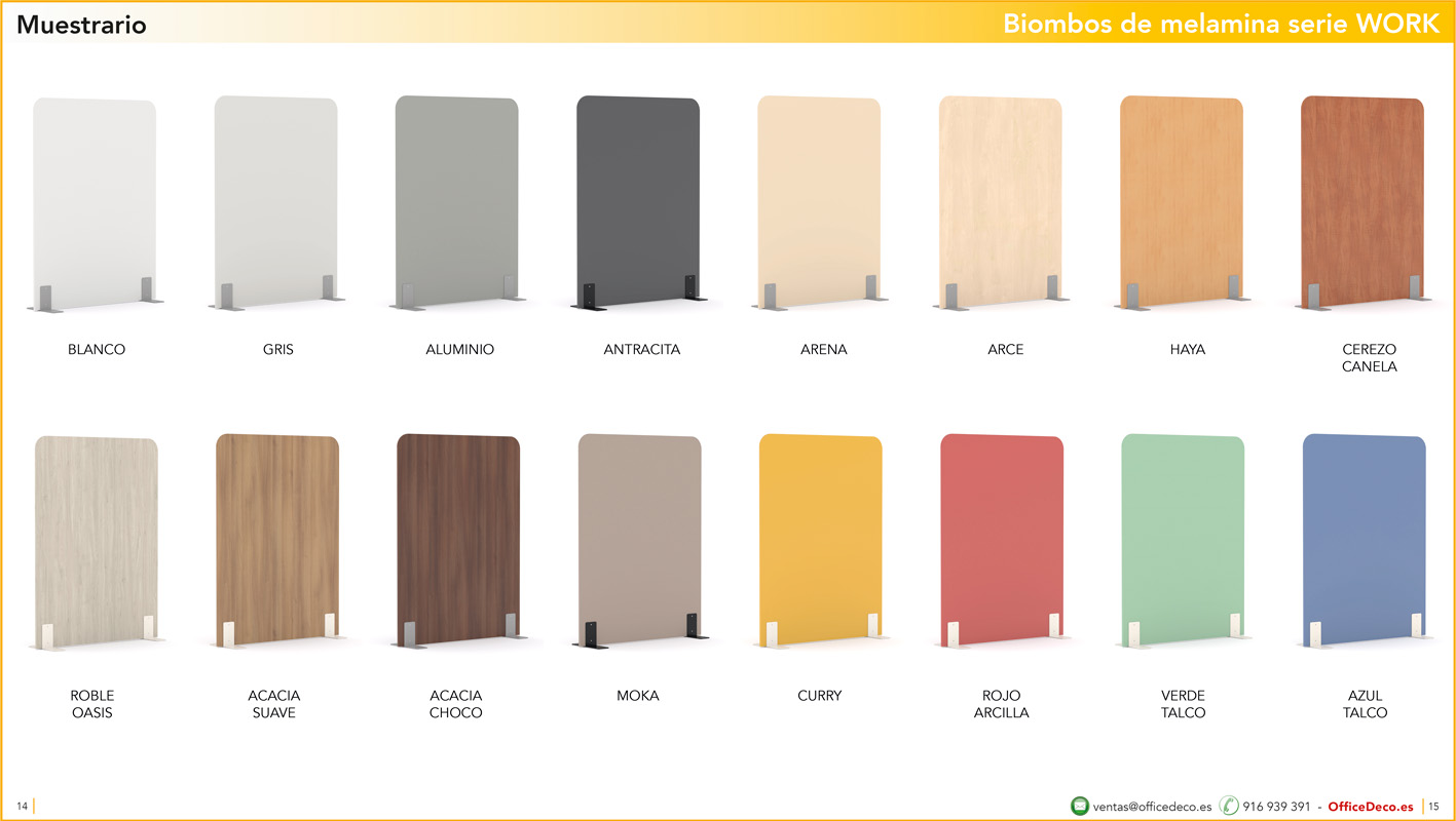 BIOMBOSWORK7 | OfficeDeco Biombos Work