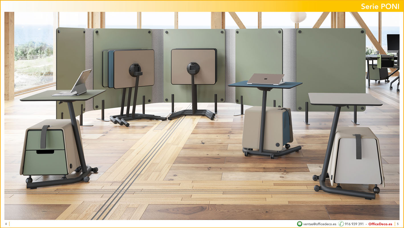 PONI 2 | OfficeDeco Muebles formación Poni