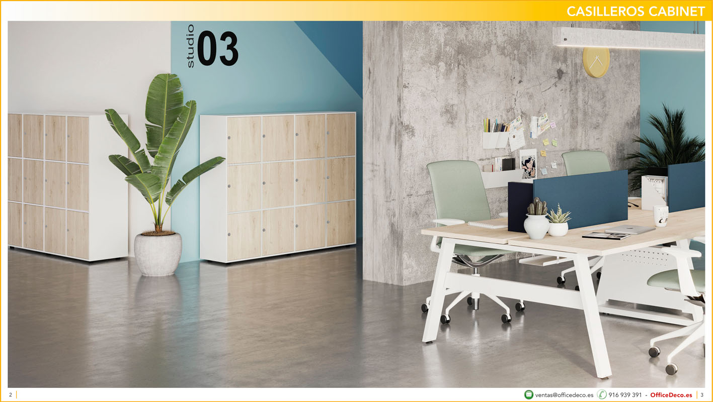 casilleroscabinet1 | OfficeDeco Casilleros Cabinet melamina