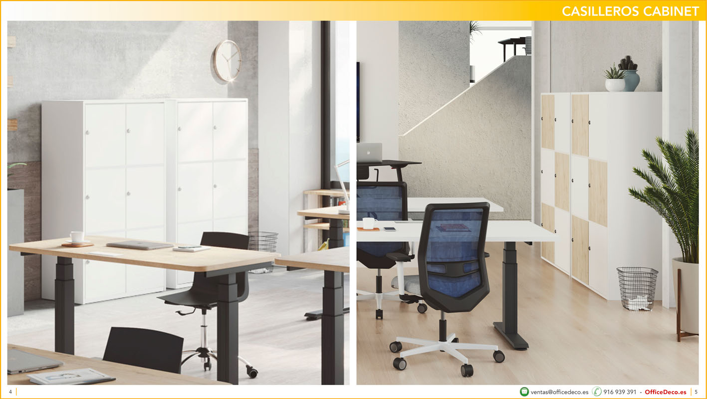 casilleroscabinet2 | OfficeDeco Casilleros Cabinet melamina