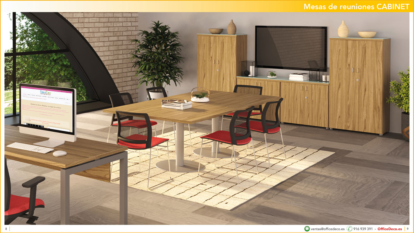 juntasCABINET4 | OfficeDeco Mesas juntas serie Cabinet