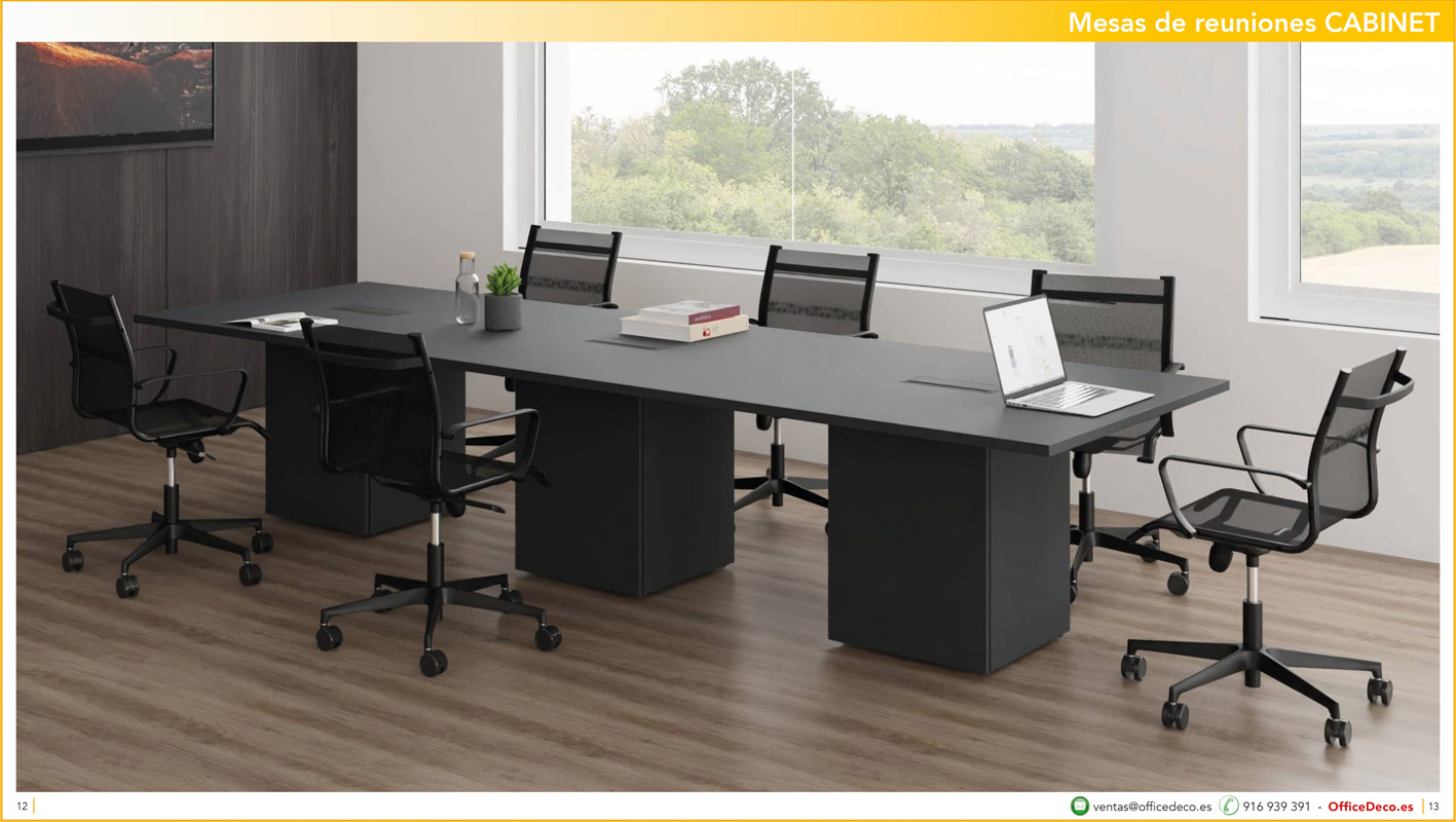 juntasCABINET6 | OfficeDeco Mesas juntas serie Cabinet