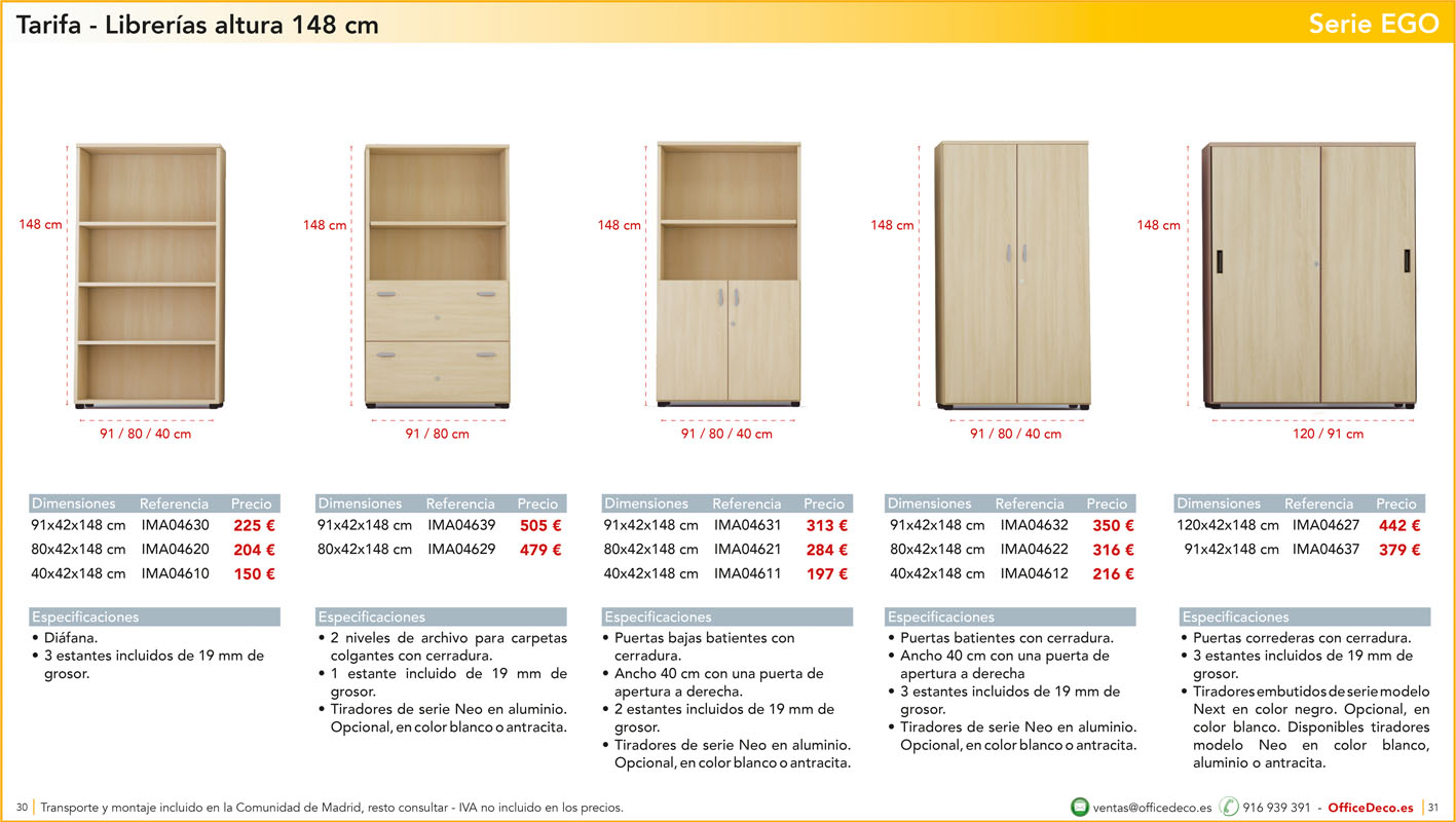 mesasdireccionEGO15 | OfficeDeco Ego - muebles de oficina