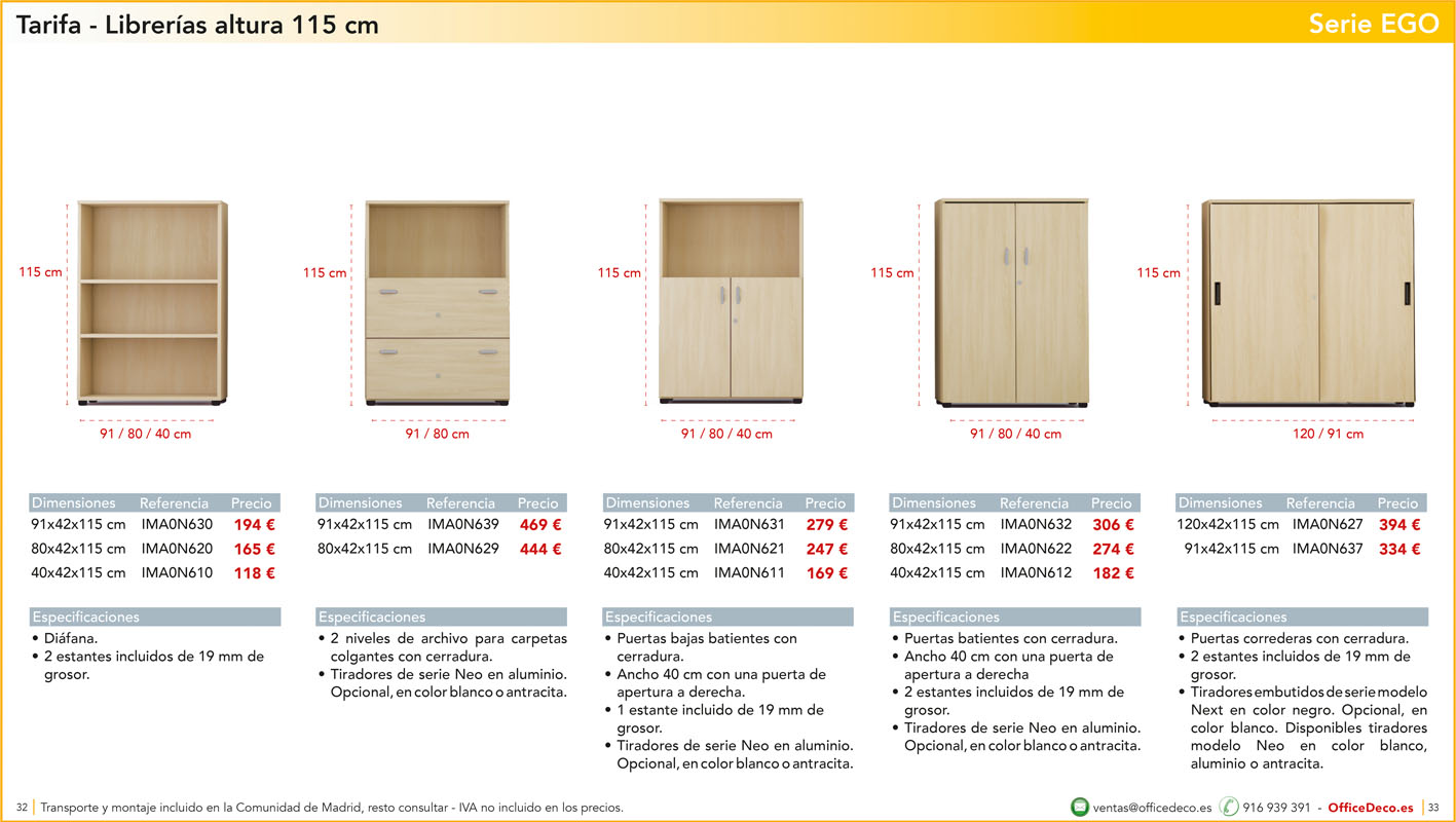mesasdireccionEGO16 | OfficeDeco Ego - muebles de oficina