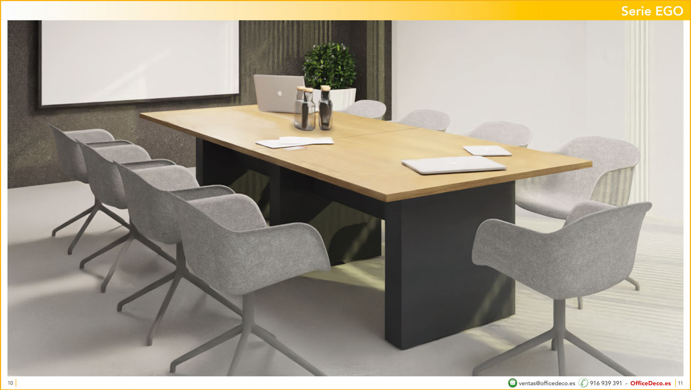 mesasdireccionEGO5 | OfficeDeco Ego - muebles de oficina