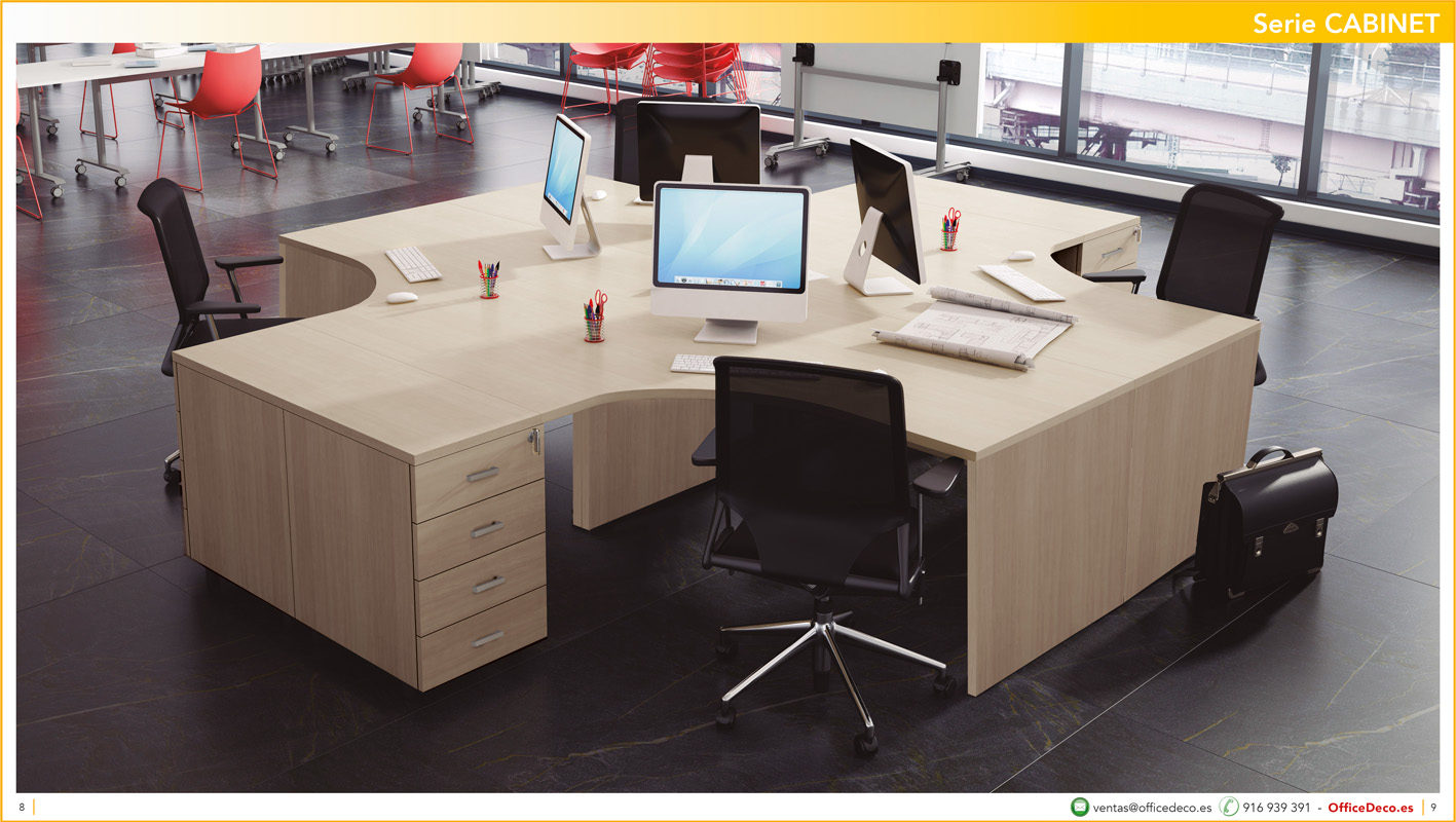 mesasoperativasCABINET4 | OfficeDeco Muebles de oficina serie Cabinet