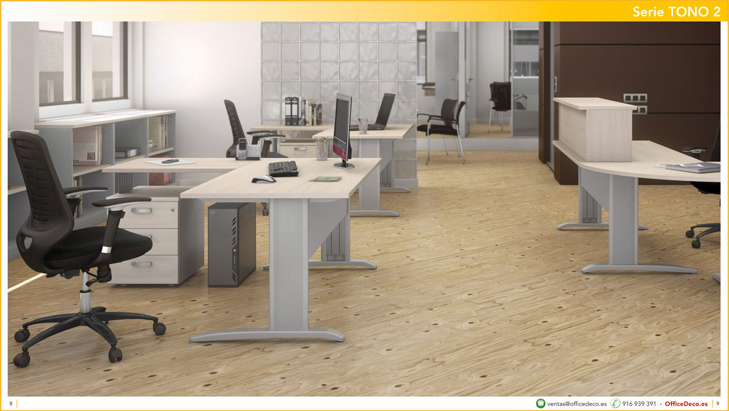 mesasoperativastono24 | OfficeDeco muebles de oficina operativos serie tono 2