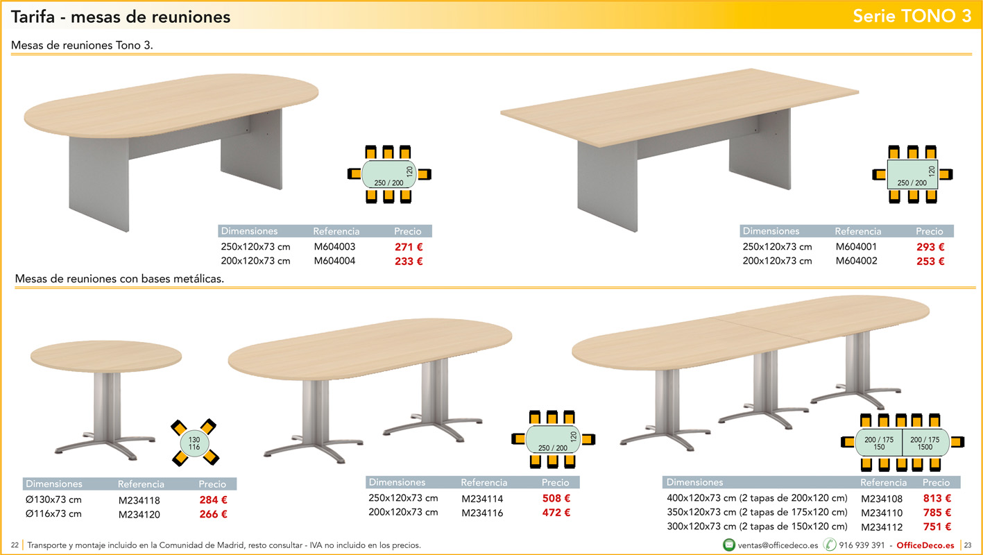 mesasoperativastono311 | OfficeDeco muebles de oficina operativos tono 3