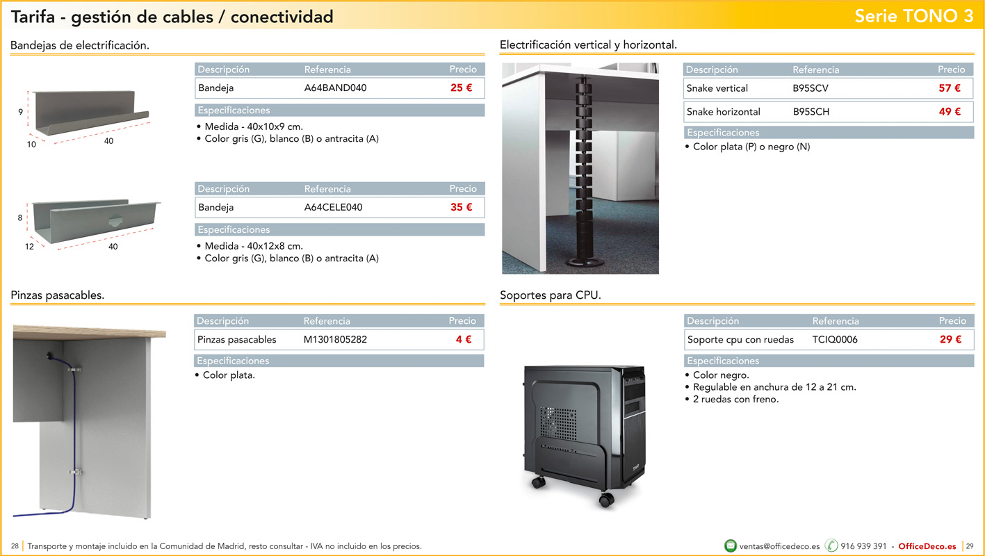 mesasoperativastono314 | OfficeDeco muebles de oficina operativos tono 3