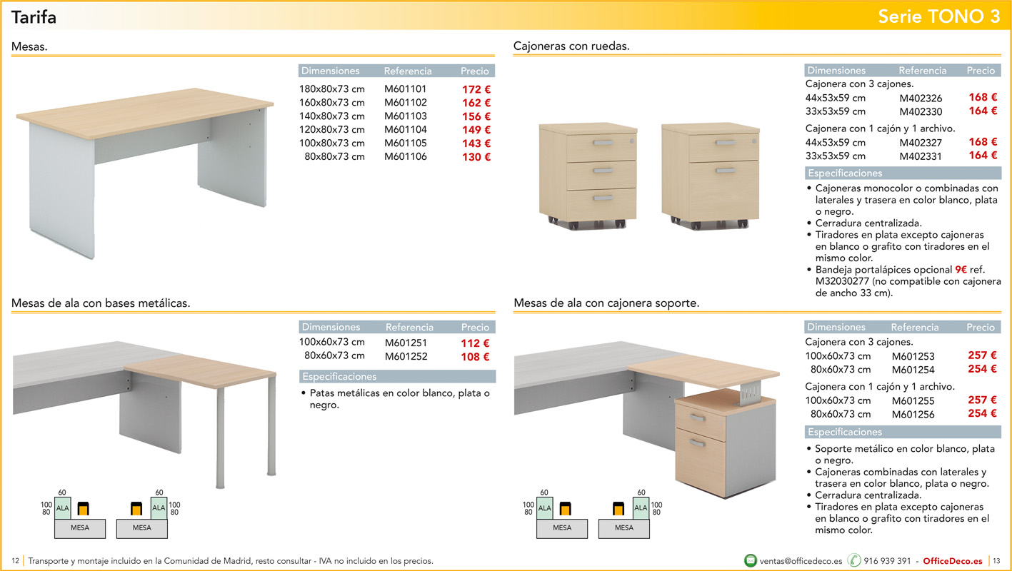 mesasoperativastono36 | OfficeDeco muebles de oficina operativos tono 3