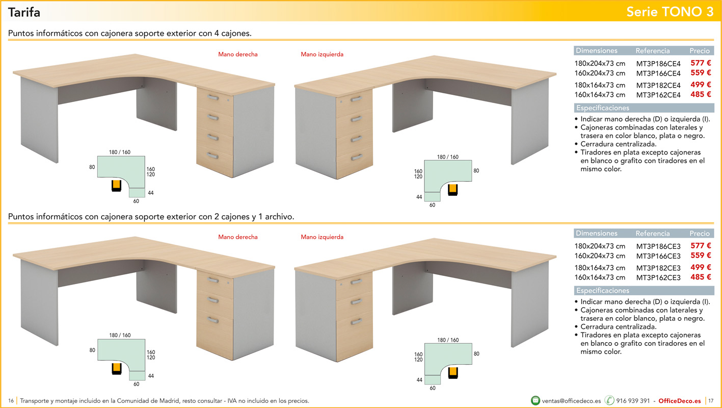 mesasoperativastono38 | OfficeDeco muebles de oficina operativos tono 3