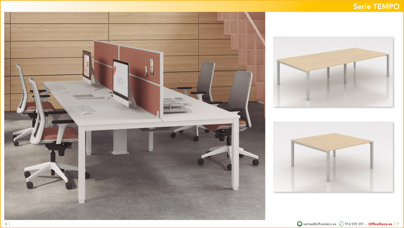 mesasregulablestempo3 | OfficeDeco muebles de oficina operativos tono 3