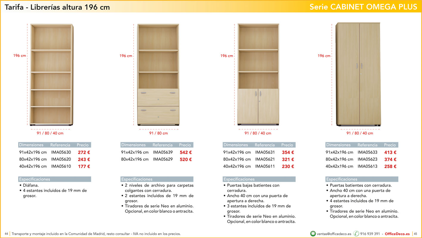 operativosCABINETOMEGAPLUS22 | OfficeDeco Omega Plus