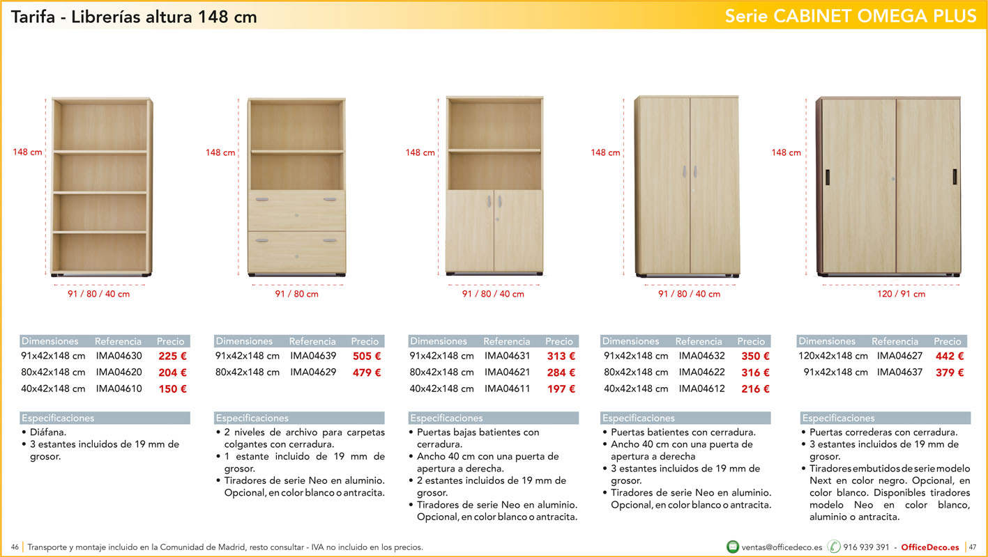 operativosCABINETOMEGAPLUS23 | OfficeDeco Omega Plus