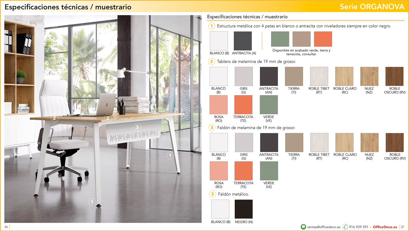 organova13 | OfficeDeco Organova. Muebles de oficina dirección
