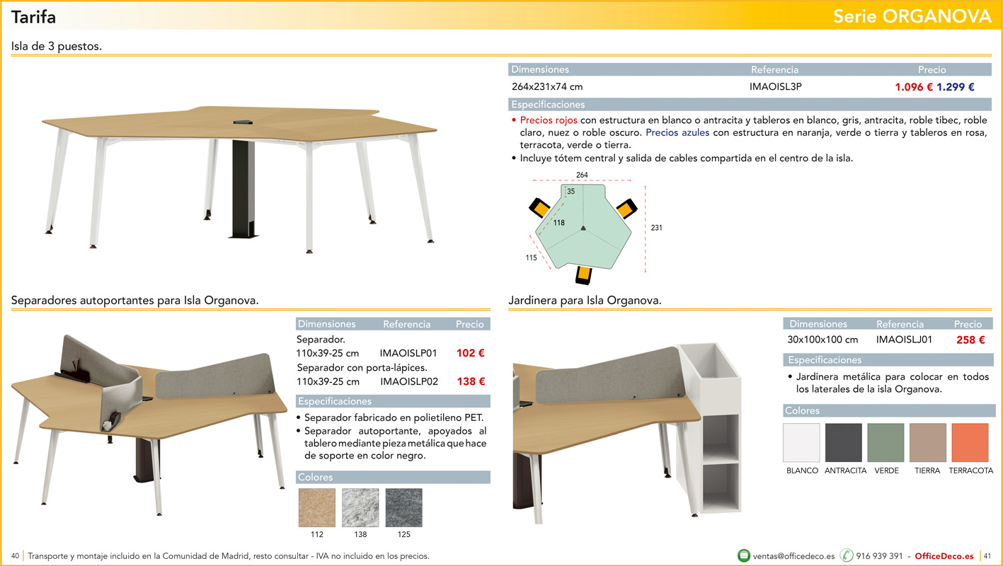 organova20 | OfficeDeco Organova. Muebles de oficina dirección