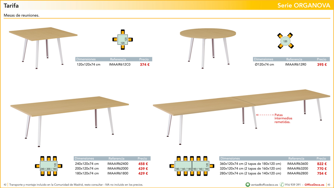 organova21 | OfficeDeco Organova. Muebles de oficina dirección