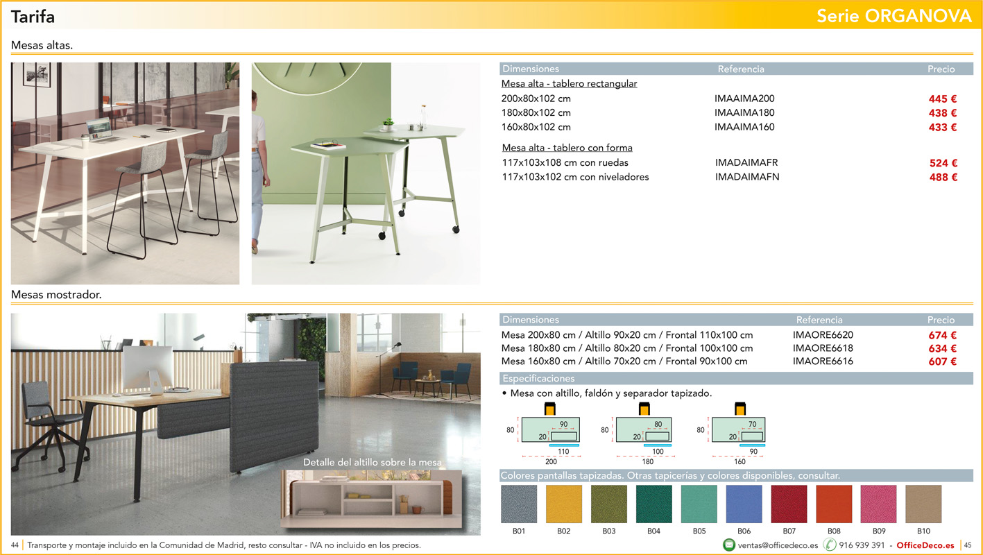 organova22 | OfficeDeco Organova. Muebles de oficina dirección
