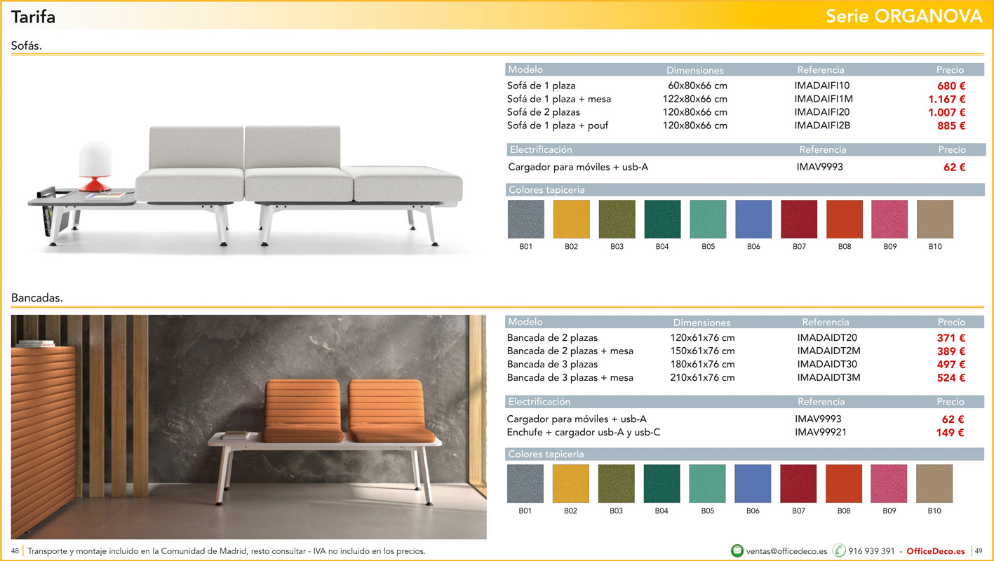 organova24 | OfficeDeco Organova. Muebles de oficina dirección