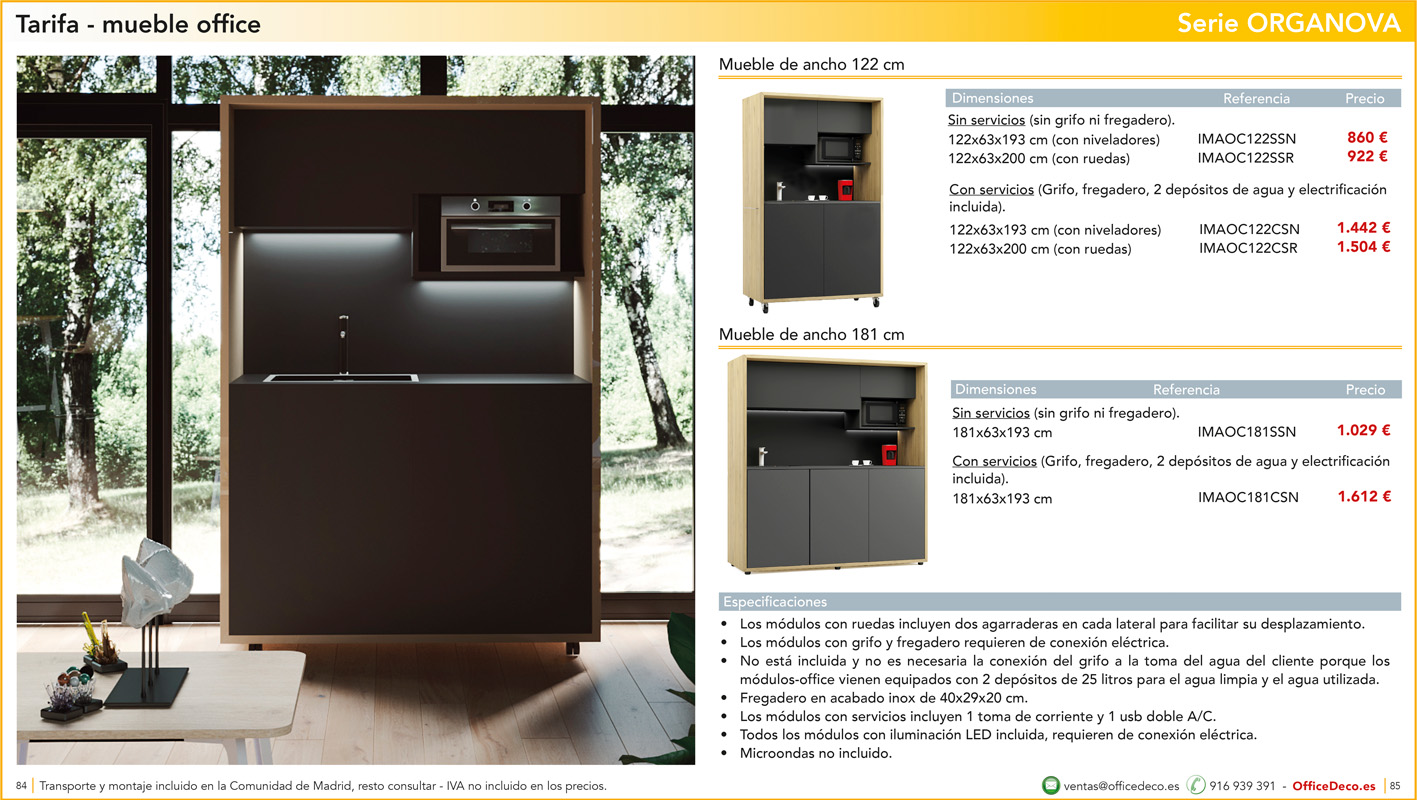 organova42 | OfficeDeco Organova. Muebles de oficina dirección