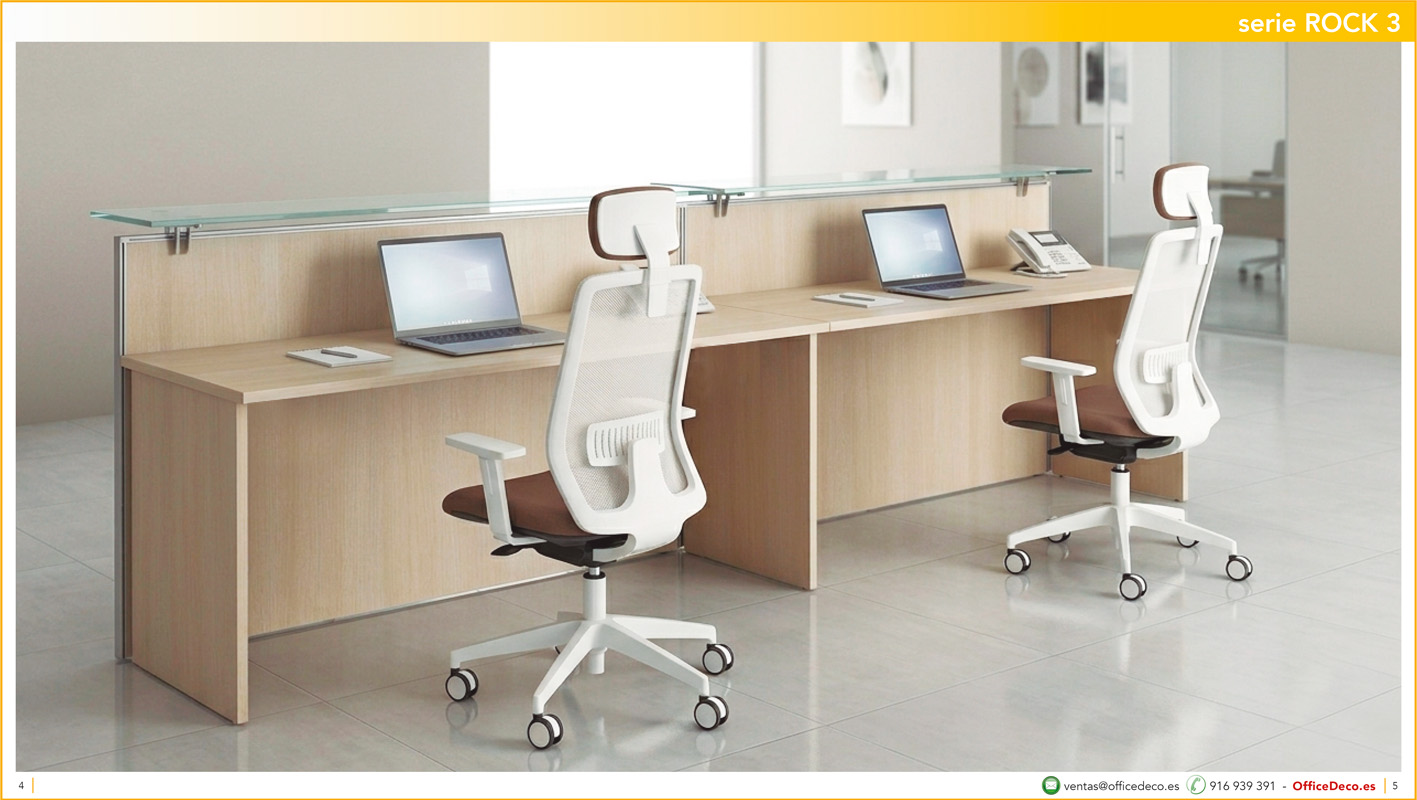 recepcionesrock2 | OfficeDeco mostradores y recepciones serie Rock