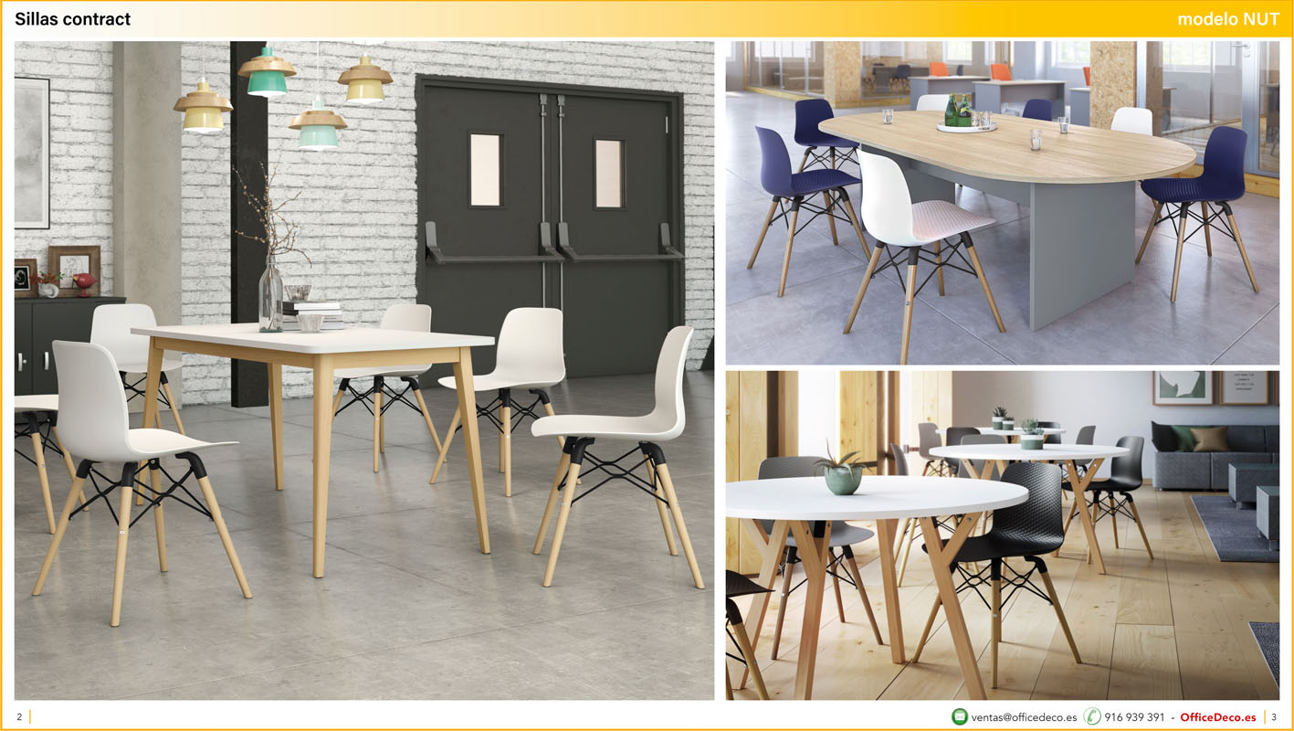 sillascontract1 | OfficeDeco Sillas de oficina Contract